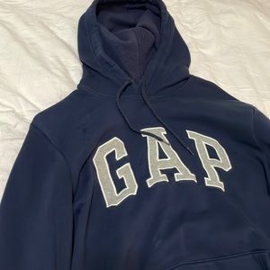 navy blue gap hoodie